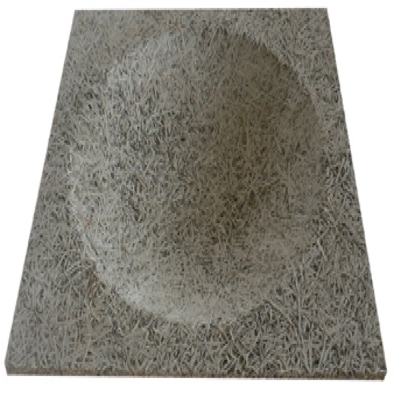 แผ่นเซลโลกรีต ชนิดพิเศษ รุ่น DOME ขนาด 600 x 600 มม.x 10 มม.  (โชว์ผิวด้านหลุม) ผิวหน้าพ่นสีธรรมชาติ